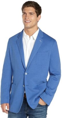 Robert Graham blue cotton blend 2-button blazer