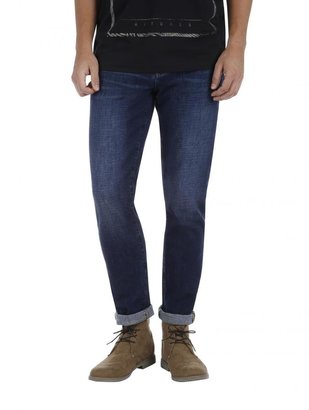 Jeanswest Bleeker Slim Tapered Jeans-Mid Wash-38