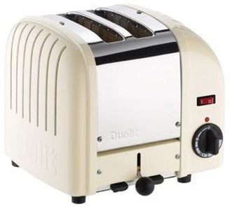 Dualit White canvas '20402' vario 2 slice toaster