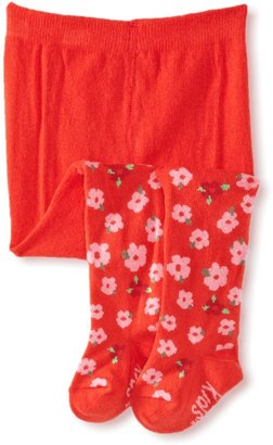 Country Kids Girls' Floral Print Tights