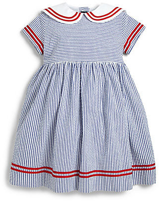Oscar de la Renta Toddler's & Little Girl's Seersucker Sailor Dress