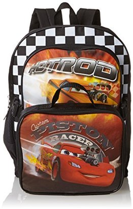 Disney Little Boys' Cars Backpack With Lunchbox