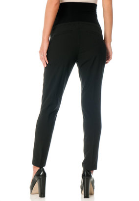 A Pea in the Pod Secret Fit Under Belly Twill Slim Fit Maternity Pants