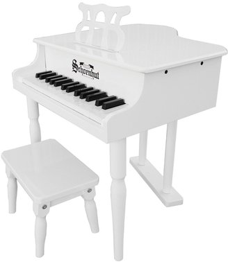 Schoenhut 30-Key Classic White Baby Grand Toy Piano