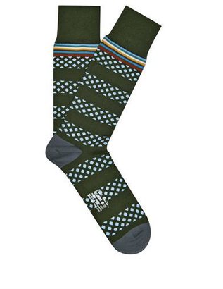 Paul Smith Polka-dot and striped socks