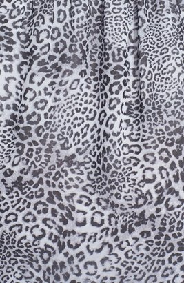 Vince Camuto 'Glacier Leopard' Blouson Slipdress