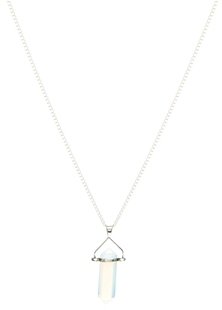 Bellatrix Rock 'N' Rose Opal Pendant Necklace - Opal