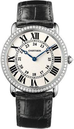 Cartier Ronde Louis 18ct white-gold