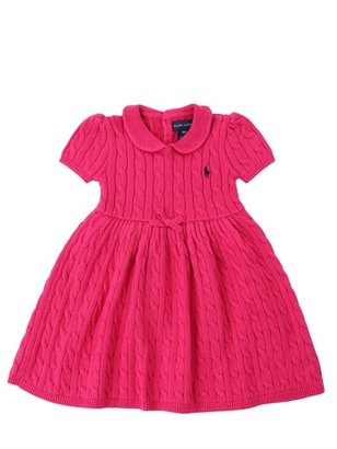 Ralph Lauren Childrenswear - Cable Knit Heavy Cotton Dress