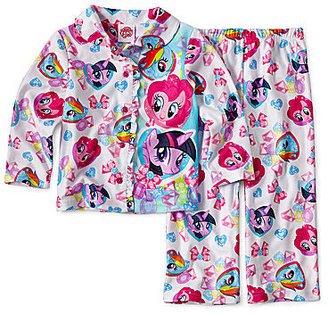My Little Pony 2-pc. Button-Down Pajama Set - Girls 2t-4t