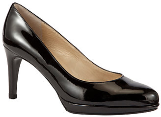 Peter Kaiser Konia Slim Heel Court Shoes, Black