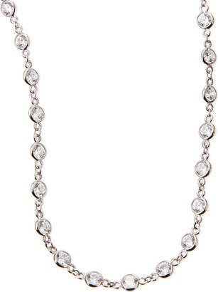 FANTASIA 16.5 TCW Cubic Zirconia By-the-Yard Necklace, 36"L