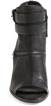 Dolce Vita 'Nayla' Open Toe Leather Bootie (Women)