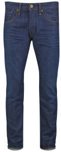 Scotch & Soda Men's Ralston Green Track Slim Fit Denim Jeans Blue