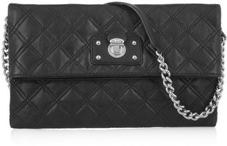 Marc Jacobs Sandy quilted leather clutch
