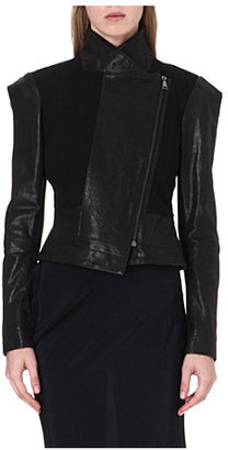 Anglomania Structured leather jacket
