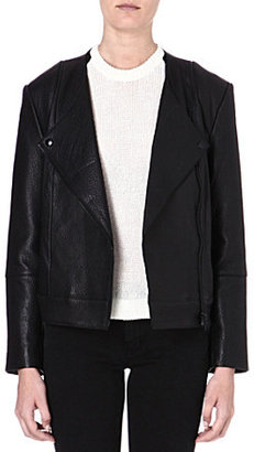 Dagmar Black leather jacket
