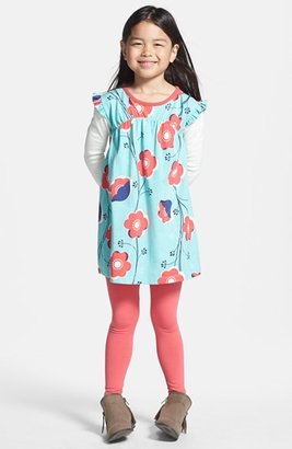 Tea Collection 'Blumen' Floral Print Dress (Toddler Girls, Little Girls & Big Girls)