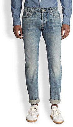Vince Slim Straight Selvage Jeans