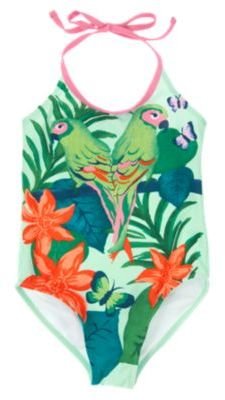 Crazy 8 Parrot One-Piece Swimsuit