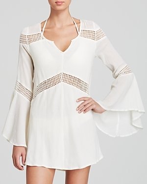 L-Space Bloomfield Swim Cover Up Tunic