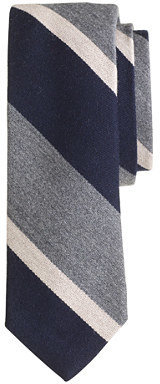 J.Crew English wool-silk tie in multistripe
