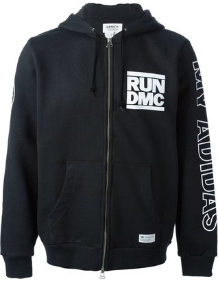 adidas Run DMC zipped hoodie