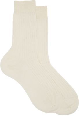 Maria La Rosa Cashmere-Silk Midi Socks