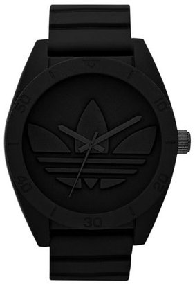 adidas 'Santiago XL' Silicone Strap Watch, 50mm