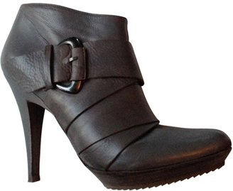 Pura Lopez Leather Ankle boots