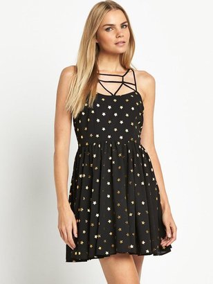 Love Label Star Print Dress