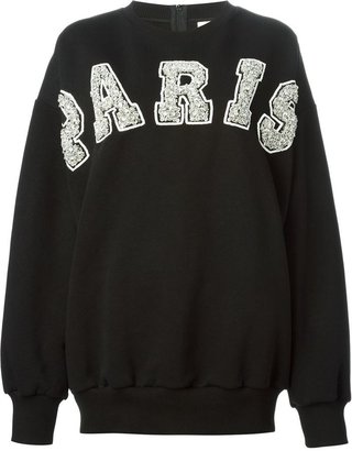 Ashish 'Paris' embellished sweatshirt