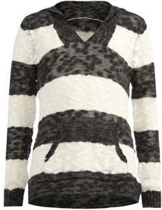 Roxy Stripe Girls Sweater