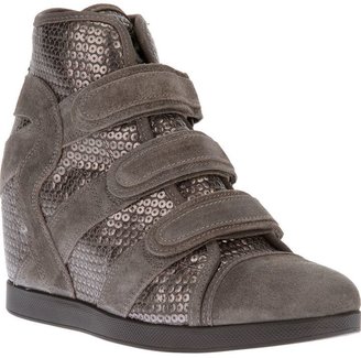 Ruco Line Rucoline textured wedge sneaker