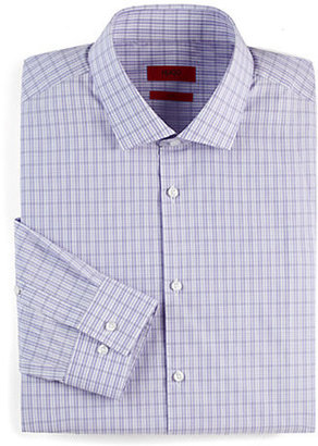 HUGO Slim-Fit Easton Check Dress Shirt