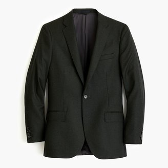 J.Crew Ludlow Slim-fit suit jacket in heathered Italian wool flannel