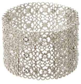 Jenny Packham No. 1 Designer silver filigree bracelet