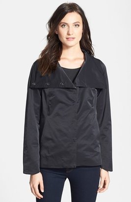Eileen Fisher Convertible Collar Asymmetrical Jacket