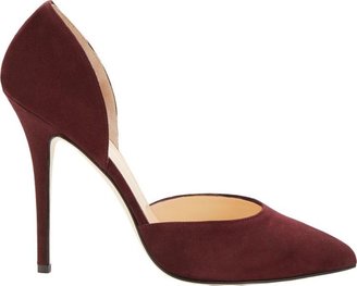 Barneys New York Maddy d'Orsay Pumps-Red