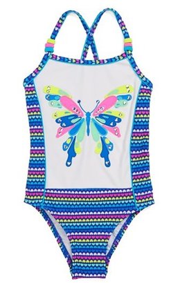 Hula Star 'Heart To Forget' One-Piece Swimsuit (Little Girls)