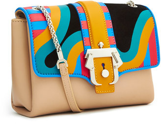 Paula Cademartori Carine Multicoloured Foldover Bag