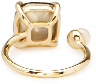 Forever 21 Faux Stone Open Ring