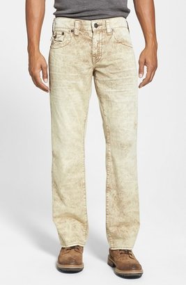 True Religion 'Ricky' Relaxed Fit Twill Jeans (Sandstone)