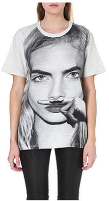Eleven Paris Cara moustache t-shirt
