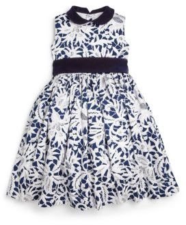 Oscar de la Renta Toddler's & Little Girl's Lace Print Dress