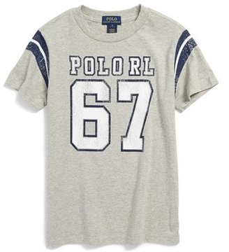 Ralph Lauren 'Jersey' Cotton T-Shirt (Big Boys)