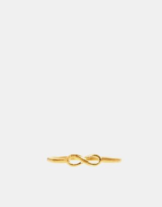 Dogeared Infinity Ring