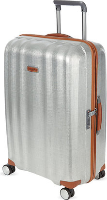Samsonite Aluminium Lite-Cube Deluxe Four-Wheel Spinner Suitcase, Size: 82cm