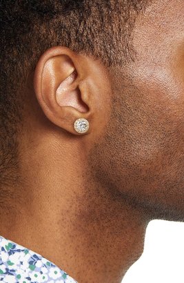 Nordstrom Halo Cubic Zirconia Stud Earrings