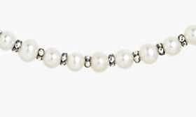 Lagos 'Luna' Long Micro Bead & Pearl Necklace